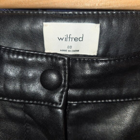 Aritzia Wilfred Rebel Pant sz 00 - Picture 2 of 5